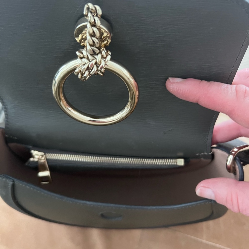 Chloe Arlene Small Leather Crossbody Bag - Picture 4 of 6